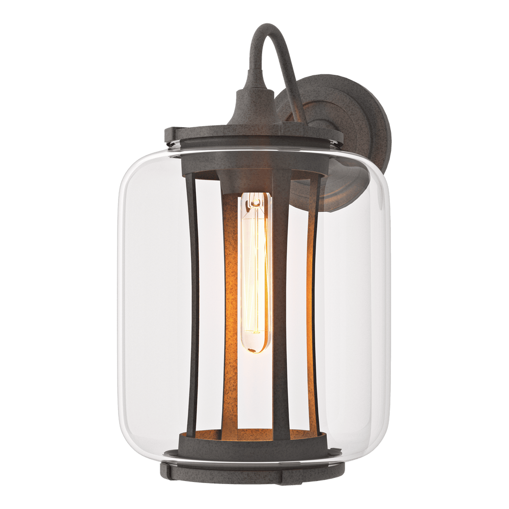 Hubbardton Forge Fairwinds Large Outdoor Sconce Outdoor Wall Lights Hubbardton Forge Coastal Natural Iron  