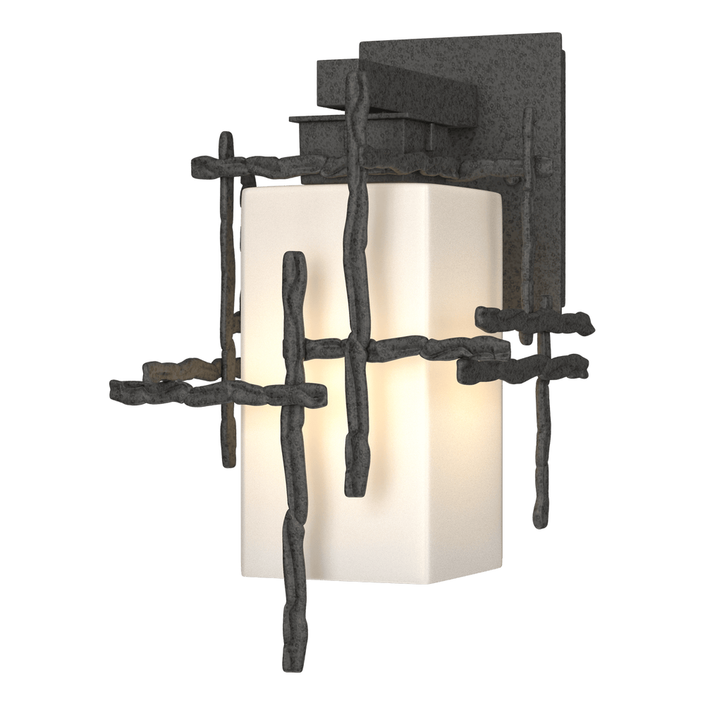 Hubbardton Forge Tura Small Outdoor Sconce Outdoor Wall Lights Hubbardton Forge Coastal Natural Iron  