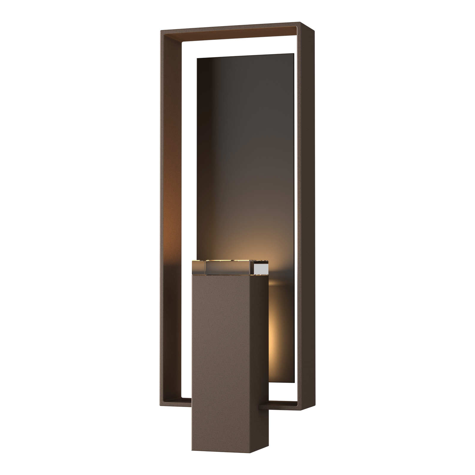 Hubbardton Forge Shadow Box Large Outdoor Sconce