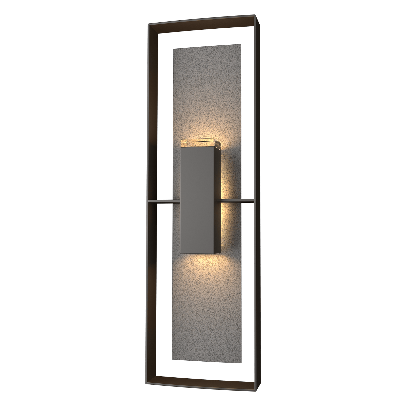 Hubbardton Forge Shadow Box Tall Outdoor Sconce