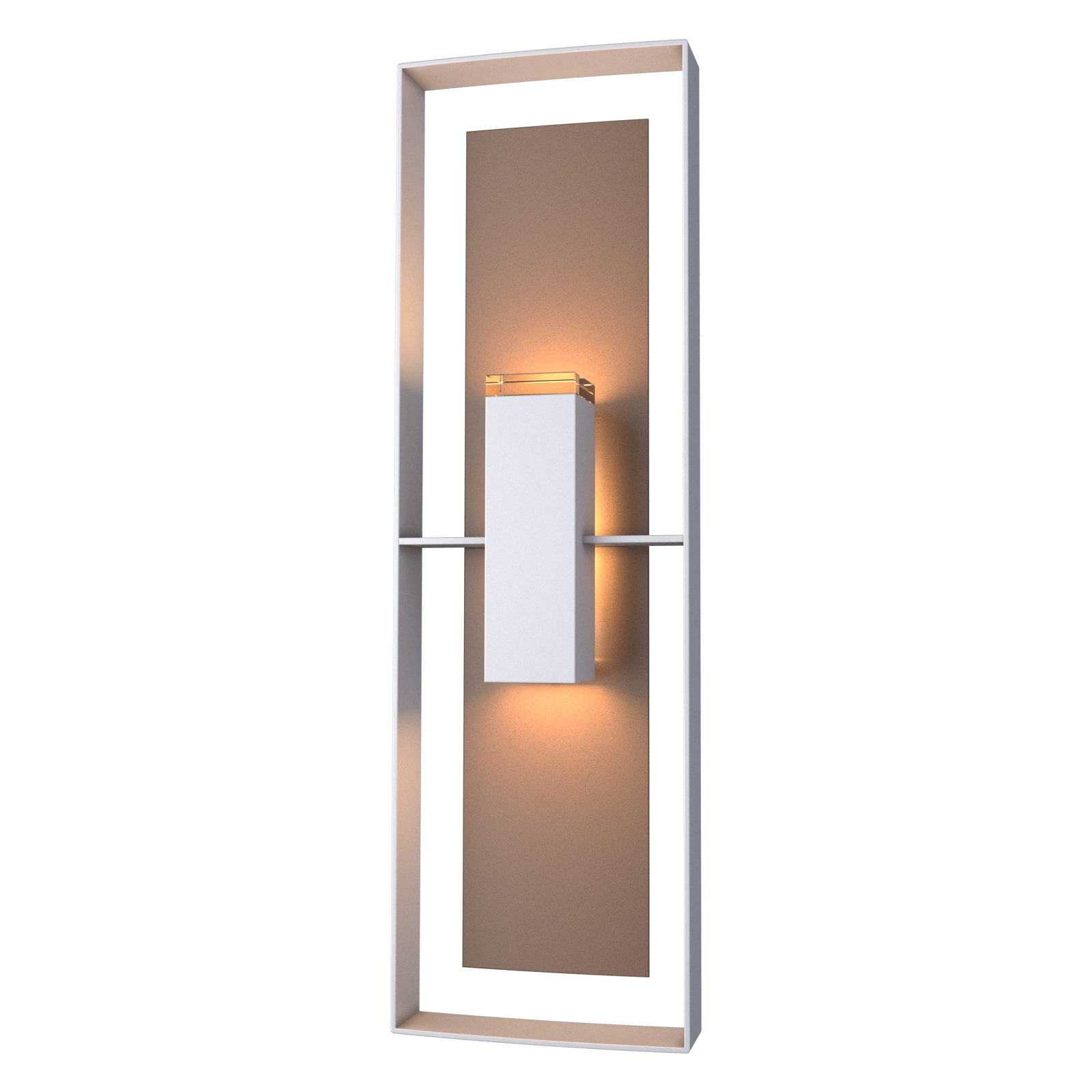 Hubbardton Forge Shadow Box Tall Outdoor Sconce