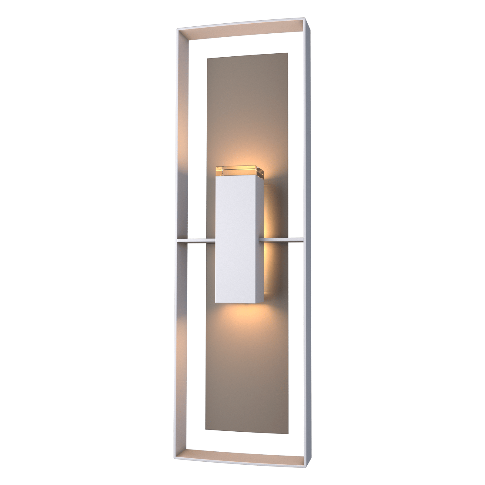 Hubbardton Forge Shadow Box Tall Outdoor Sconce