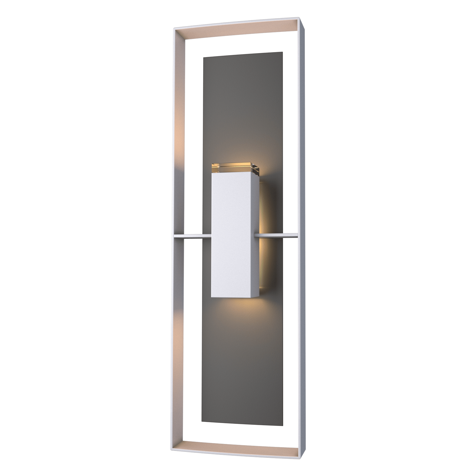 Hubbardton Forge Shadow Box Tall Outdoor Sconce