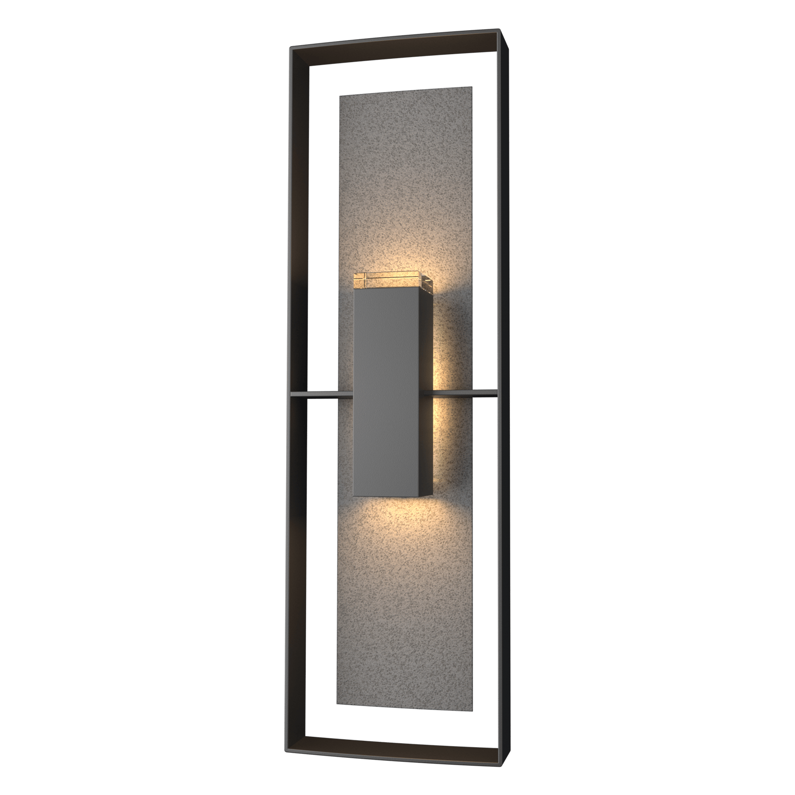 Hubbardton Forge Shadow Box Tall Outdoor Sconce