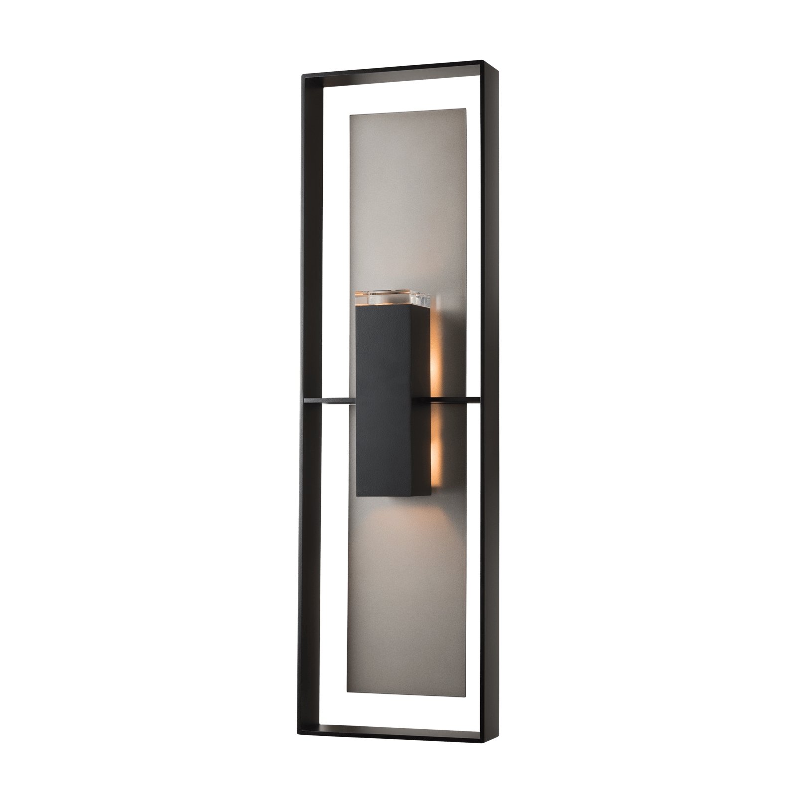 Hubbardton Forge Shadow Box Tall Outdoor Sconce