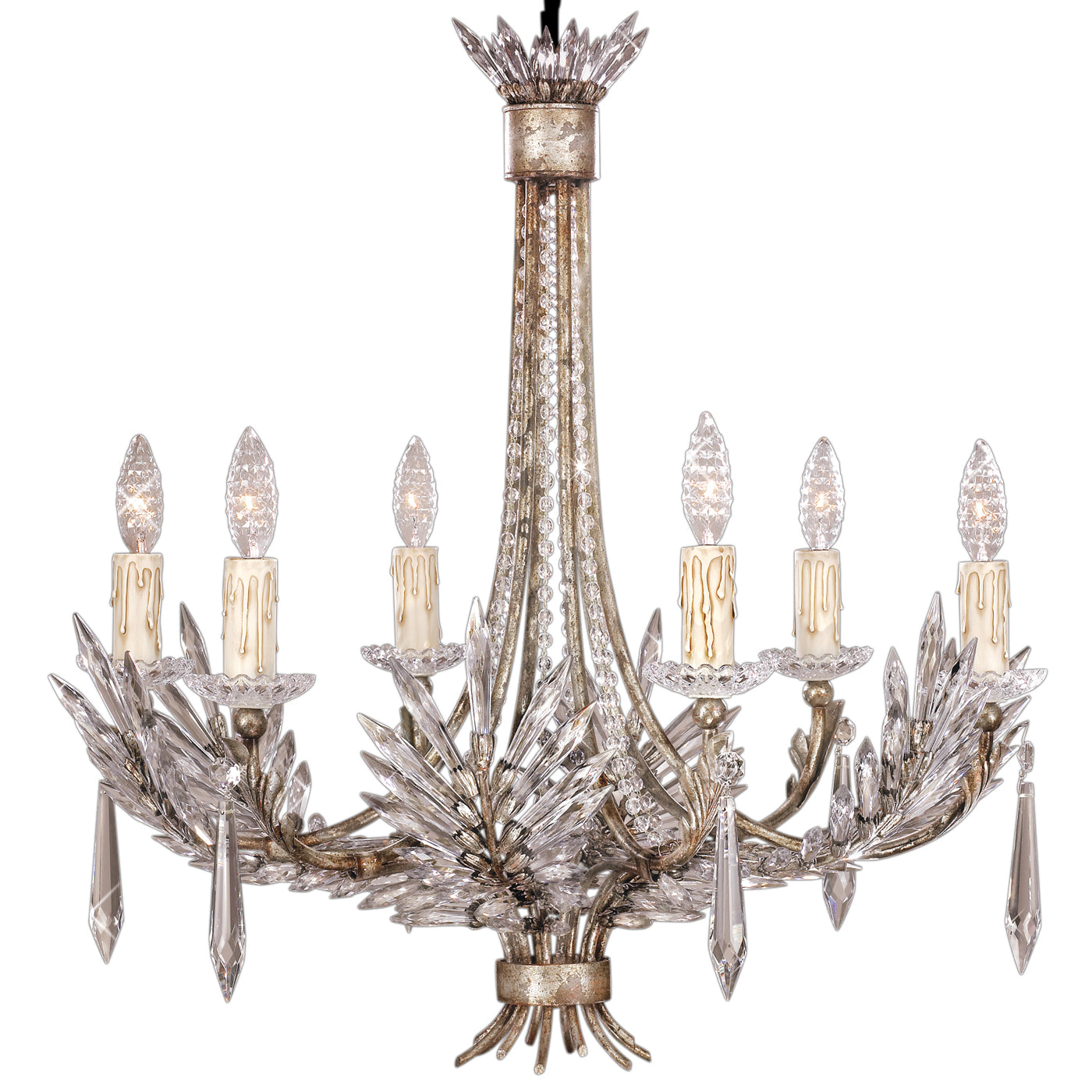 Fine Art Handcrafted Lighting Winter Palace Chandelier Chandeliers Fine Art Handcrafted Lighting Silver  