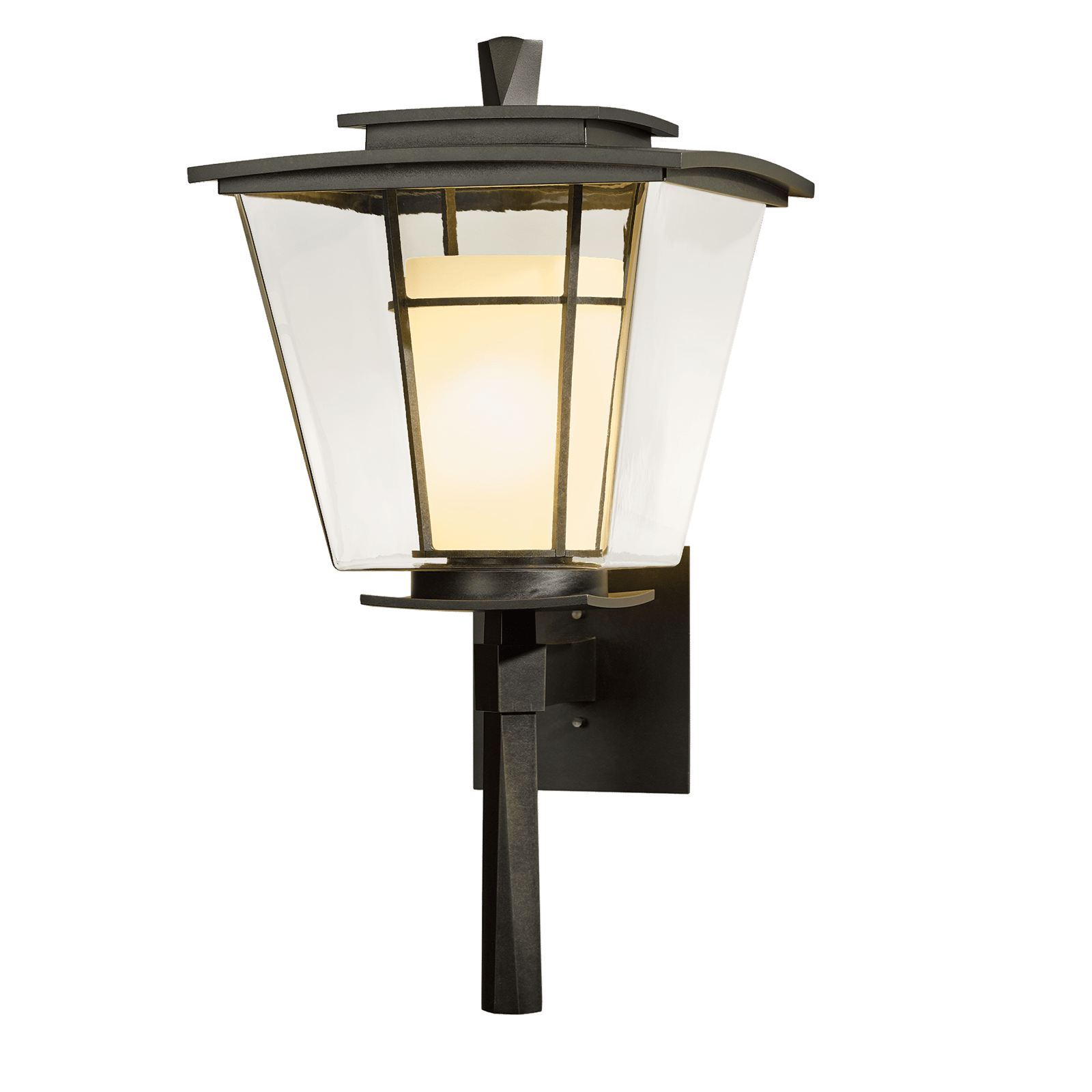 Hubbardton Forge Beacon Hall Large Outdoor Sconce Outdoor l Wall Hubbardton Forge Coastal Dark Smoke  