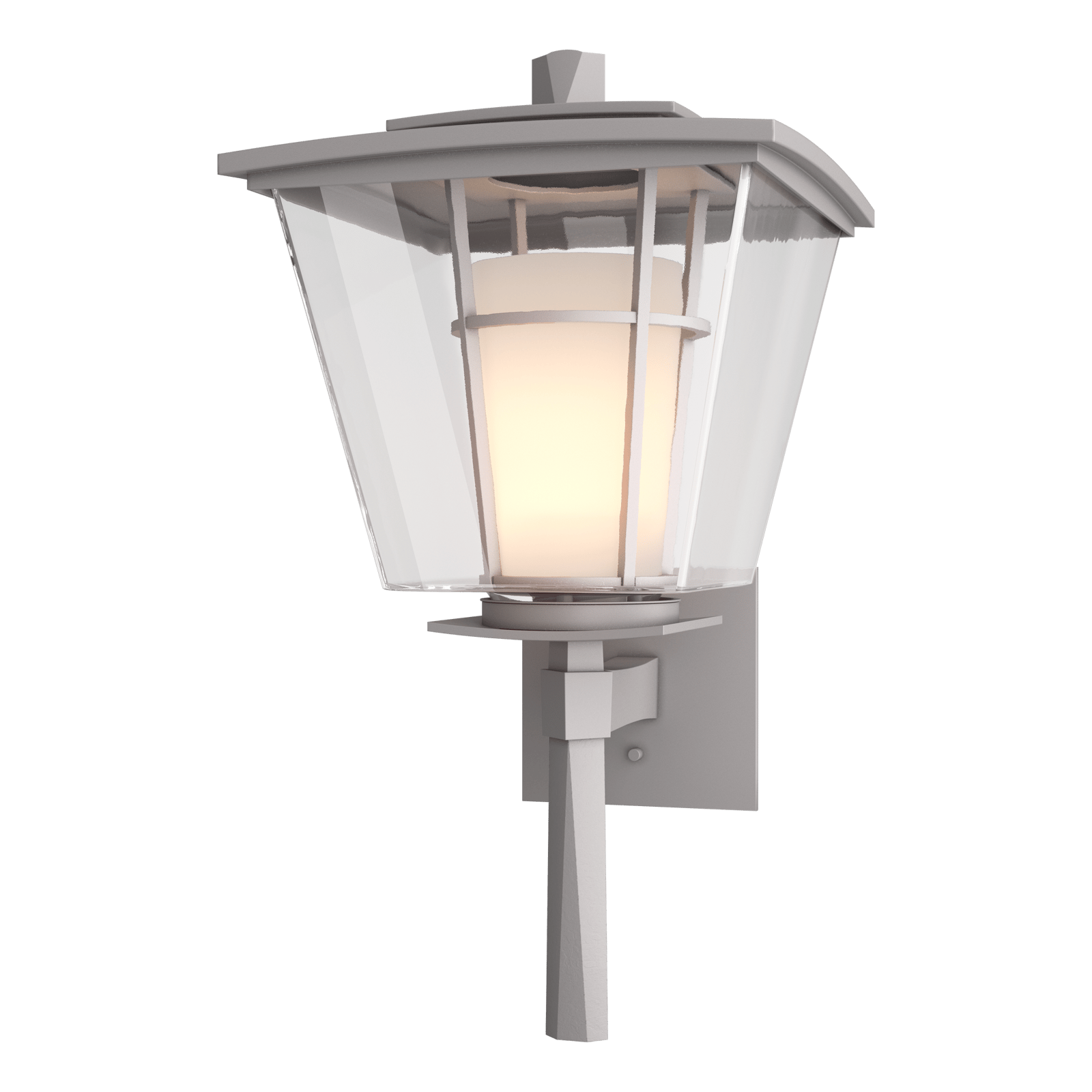 Hubbardton Forge Beacon Hall Large Outdoor Sconce Outdoor l Wall Hubbardton Forge Coastal Burnished Steel  