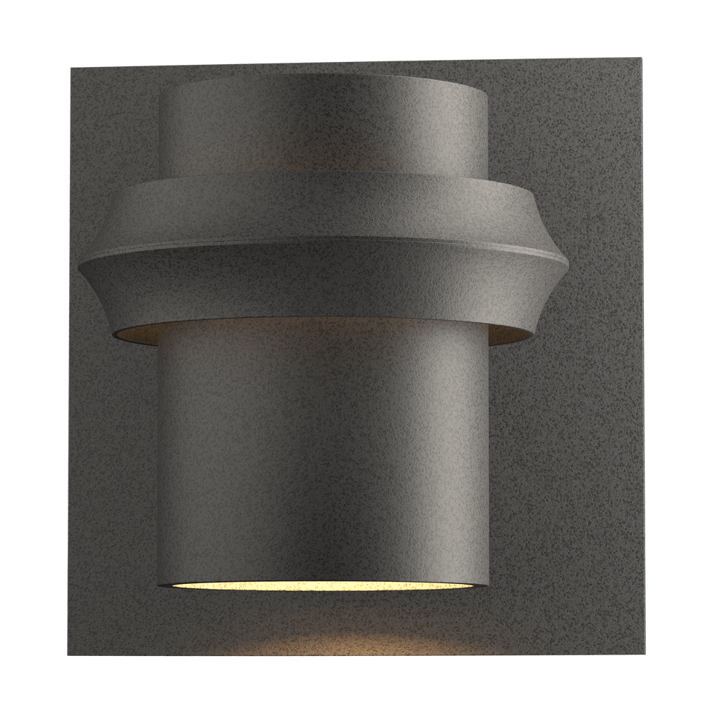 Hubbardton Forge Twilight Large Dark Sky Friendly Outdoor Sconce Outdoor Wall Lights Hubbardton Forge Coastal Natural Iron  