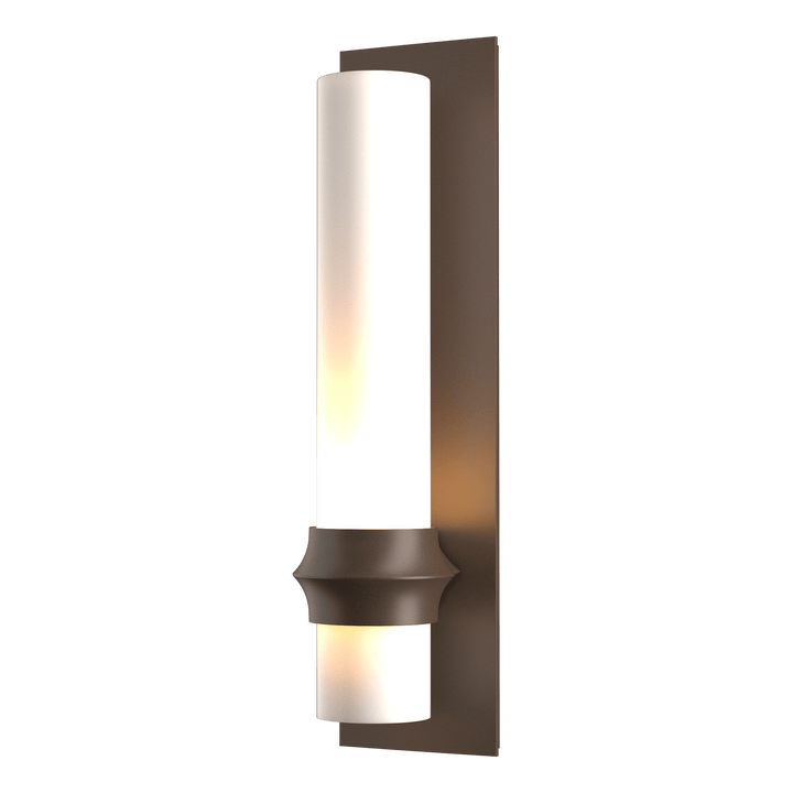 Hubbardton Forge Rook Outdoor Sconce Outdoor Wall Lights Hubbardton Forge Coastal Bronze  