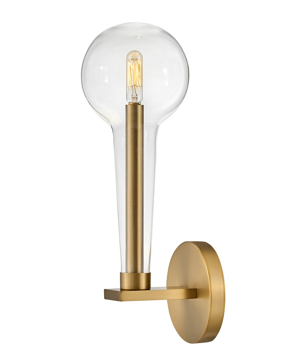 Hinkley Alchemy Sconce Wall Sconces Hinkley Lacquered Brass 6.25x5.25x15.75 