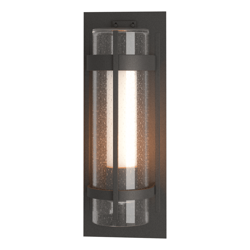 Hubbardton Forge Torch XL Outdoor Sconce Outdoor Wall Lights Hubbardton Forge Coastal Natural Iron  