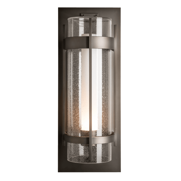 Hubbardton Forge Torch XL Outdoor Sconce Outdoor Wall Lights Hubbardton Forge Coastal Dark Smoke  