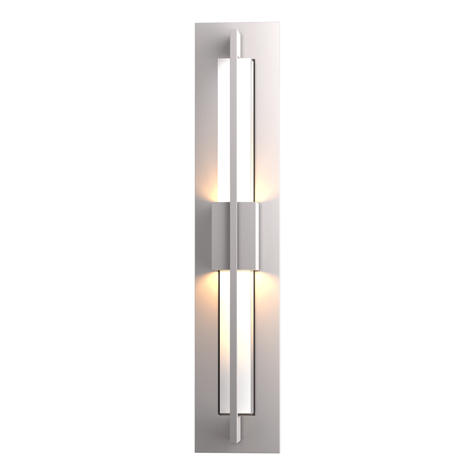 Hubbardton Forge Double Axis Small LED Outdoor Sconce Outdoor l Wall Hubbardton Forge Coastal Burnished Steel Clear Glass (ZM) 