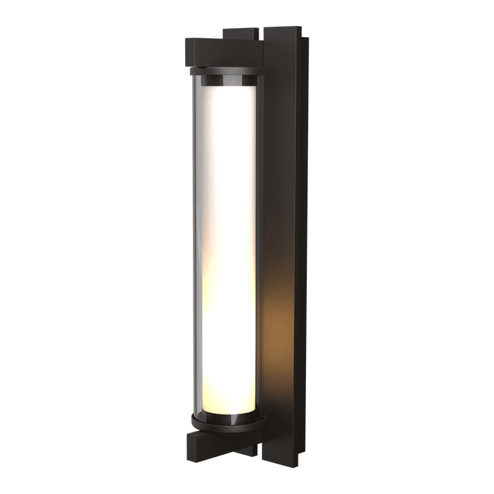 Hubbardton Forge Fuse Large Outdoor Sconce Outdoor Wall Lights Hubbardton Forge Coastal Oil Rubbed Bronze Clear Glass (ZM) 