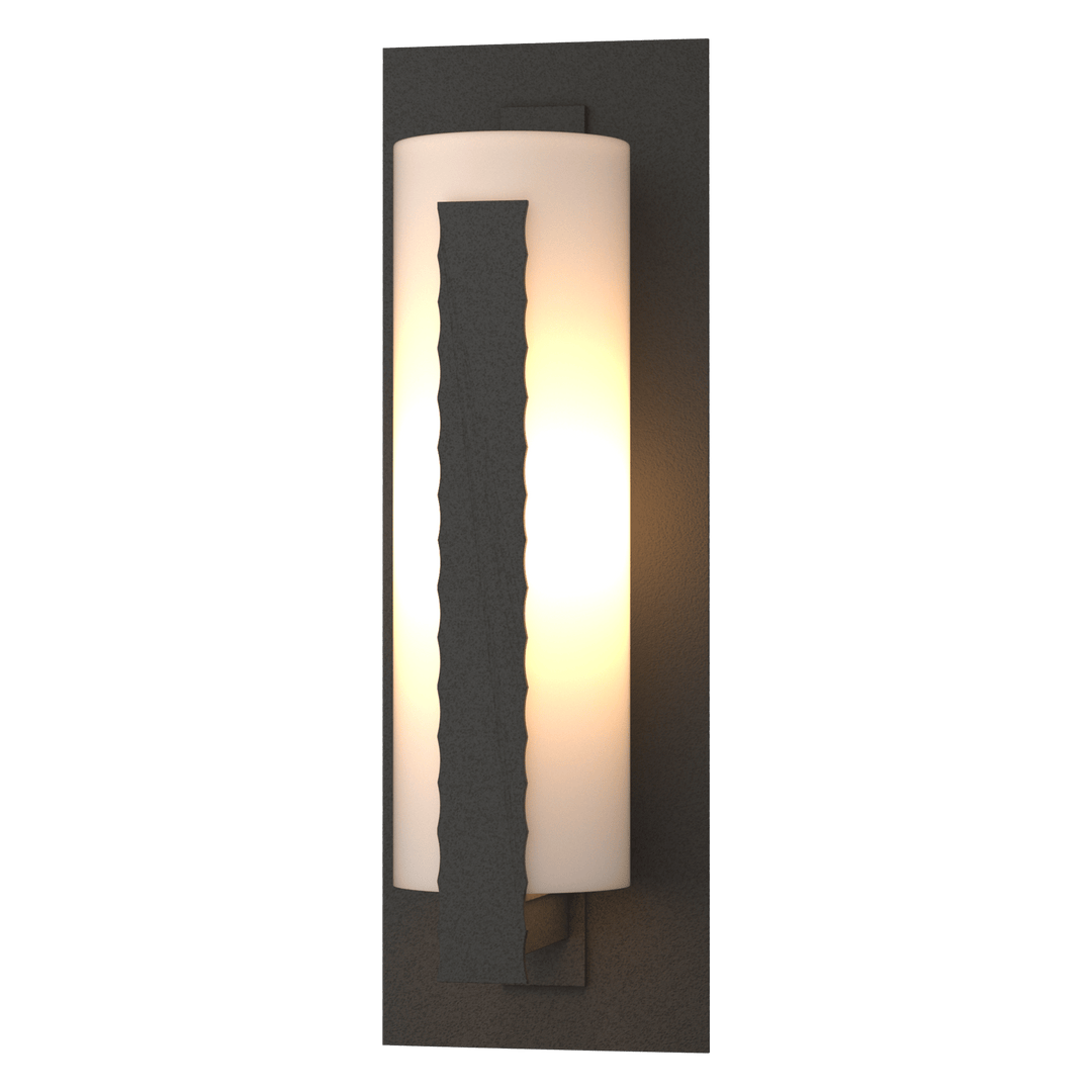 Hubbardton Forge Forged Vertical Bars Large Outdoor Sconce