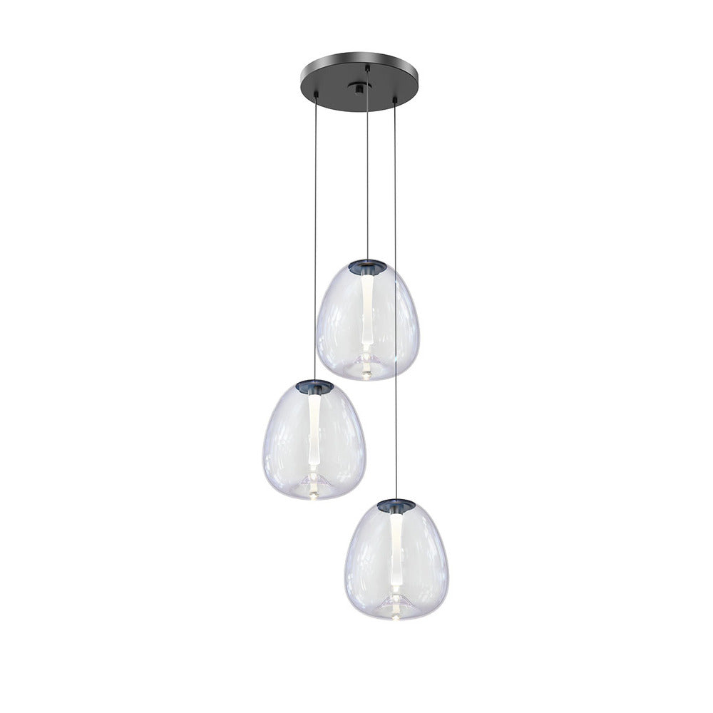 Sonneman Mela™ 3-Light LED Pendant Pendants Sonneman   