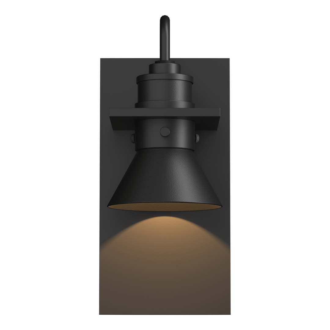 Hubbardton Forge Erlenmeyer Dark Sky Friendly Outdoor Sconce Outdoor Wall Lights Hubbardton Forge Coastal Black Coastal Black 