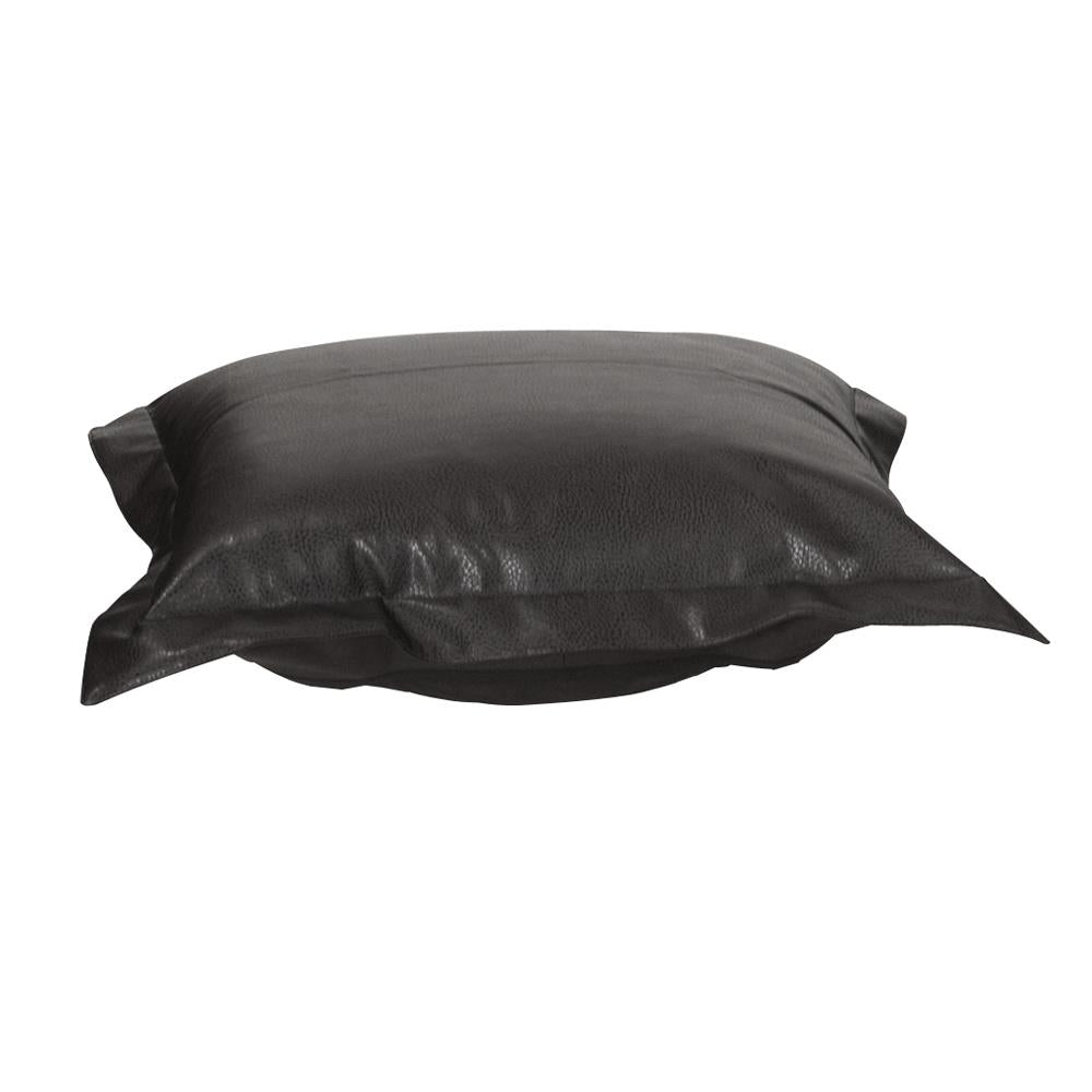 Howard Elliott Collection Puff Ottoman Cushion Avanti Black (Cushion and Cover Only) Ottomans Howard Elliott Collection   