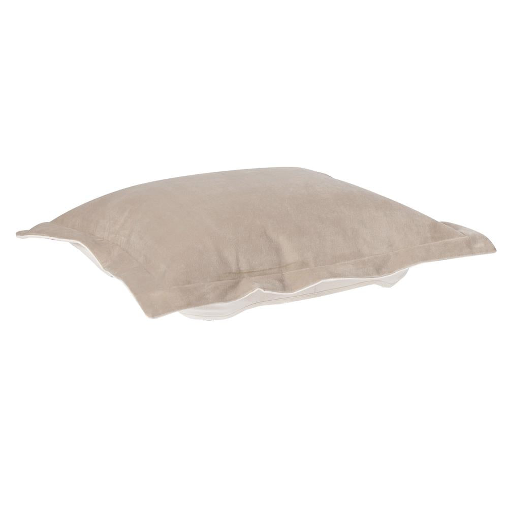 Howard Elliott Collection Puff Ottoman Cushion Bella Sand (Cushion and Cover Only) Ottomans Howard Elliott Collection   