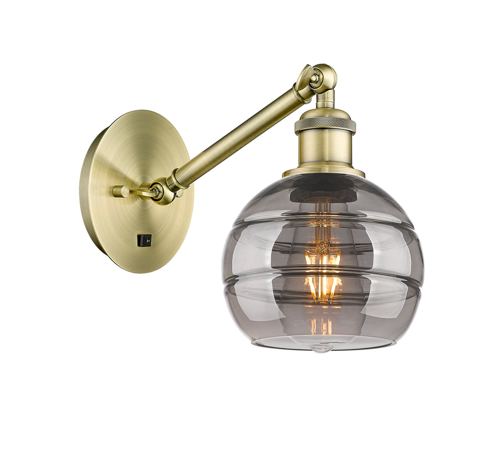 Innovations Lighting Rochester 6" Sconce - Antique Brass