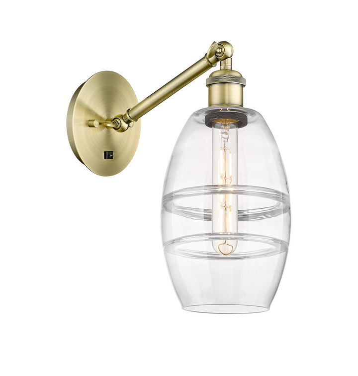 Innovations Lighting Vaz 6" Sconce - Antique Brass Wall Sconces Innovations Lighting   