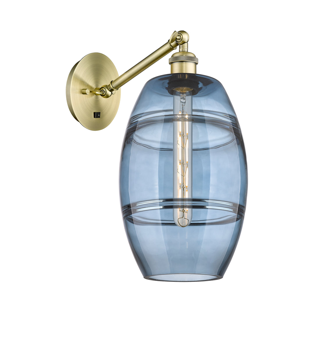 Innovations Lighting Vaz 8" Sconce - Antique Brass Wall Sconces Innovations Lighting   