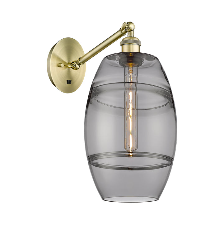 Innovations Lighting Vaz 8" Sconce - Antique Brass Wall Sconces Innovations Lighting   