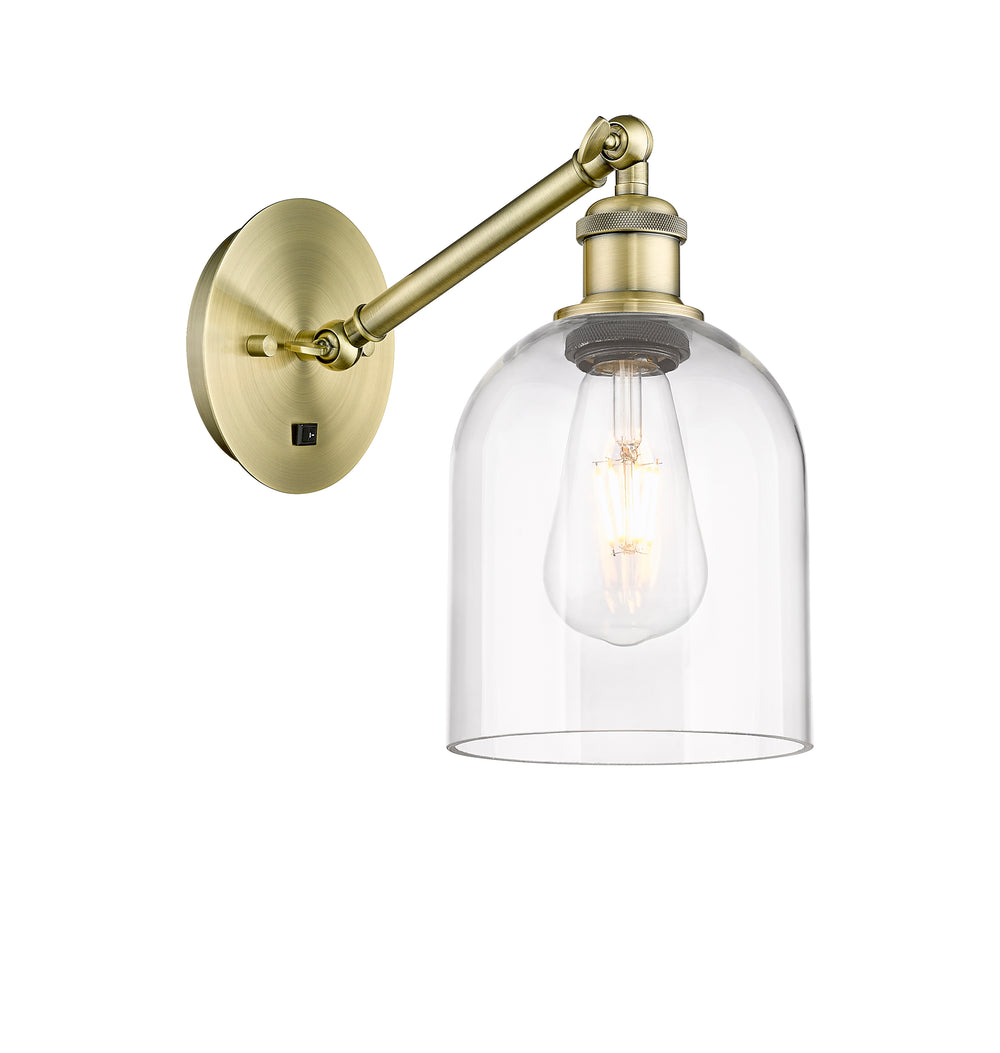 Innovations Lighting Bella 6" Sconce - Antique Brass Wall Sconces Innovations Lighting   