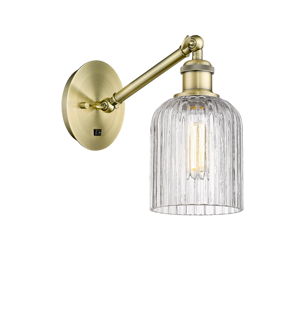 Innovations Lighting Bridal Veil 5" Sconce - Antique Brass Wall Sconces Innovations Lighting   