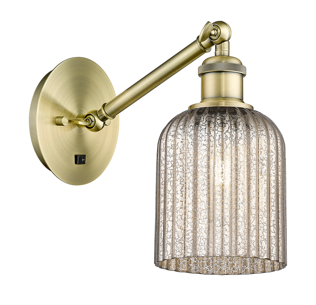 Innovations Lighting Bridal Veil 5" Sconce - Antique Brass Wall Sconces Innovations Lighting   