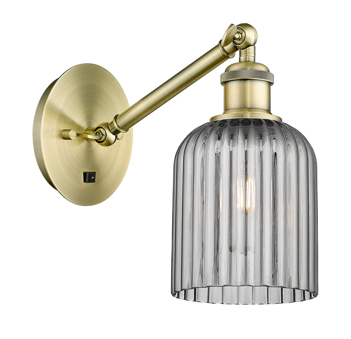 Innovations Lighting Bridal Veil 5" Sconce - Antique Brass Wall Sconces Innovations Lighting   