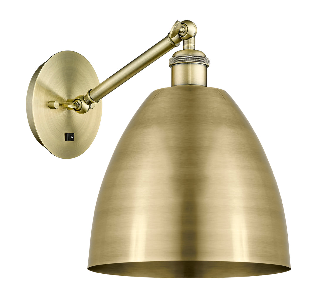 Innovations Lighting Bristol 9" Sconce Wall Sconces Innovations Lighting Antique Brass  