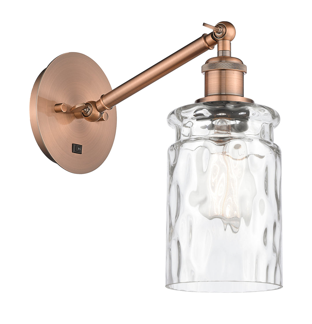 Innovations Lighting Candor 5" Sconce - Antique Copper Wall Sconces Innovations Lighting   