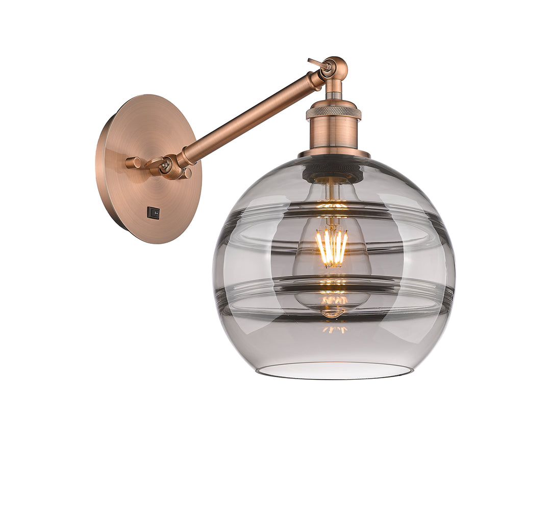 Innovations Lighting Rochester 8" Sconce - Antique Copper Wall Sconces Innovations Lighting   