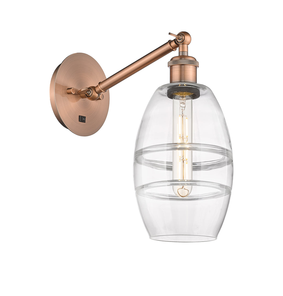 Innovations Lighting Vaz 6" Sconce - Antique Copper Wall Sconces Innovations Lighting   