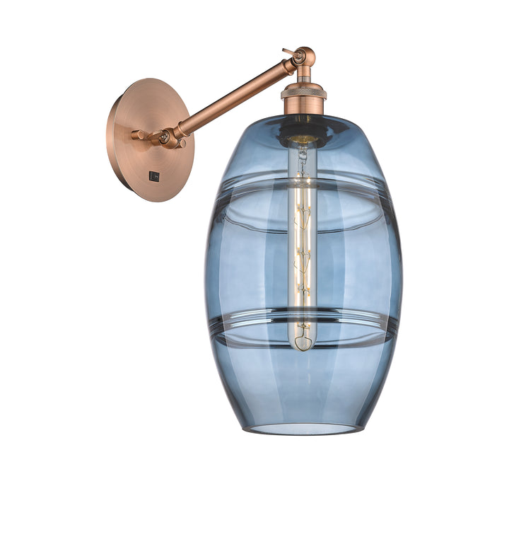 Innovations Lighting Vaz 8" Sconce - Antique Copper Wall Sconces Innovations Lighting   