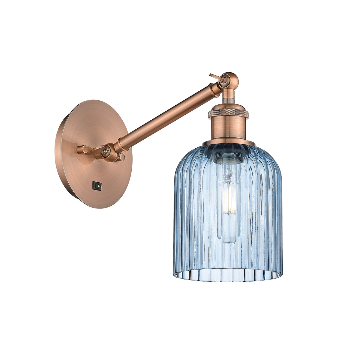 Innovations Lighting Bridal Veil 5" Sconce - Antique Copper Wall Sconces Innovations Lighting   