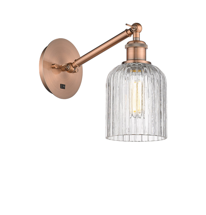 Innovations Lighting Bridal Veil 5" Sconce - Antique Copper Wall Sconces Innovations Lighting   