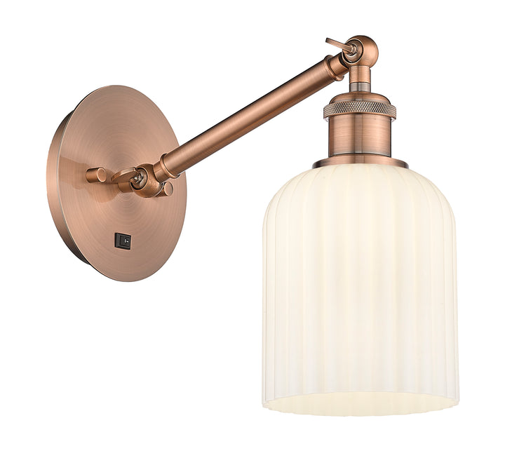 Innovations Lighting Bridal Veil 5" Sconce - Antique Copper Wall Sconces Innovations Lighting   