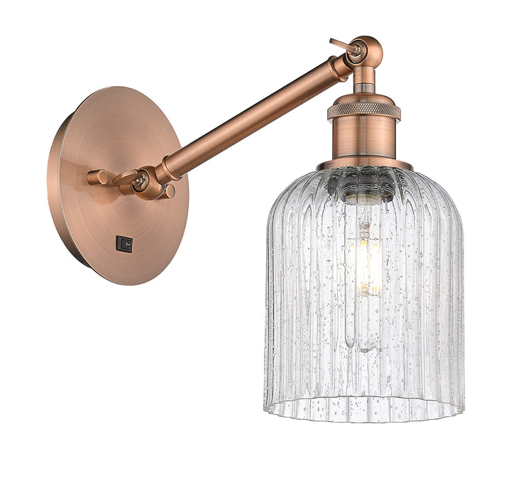 Innovations Lighting Bridal Veil 5" Sconce - Antique Copper Wall Sconces Innovations Lighting   