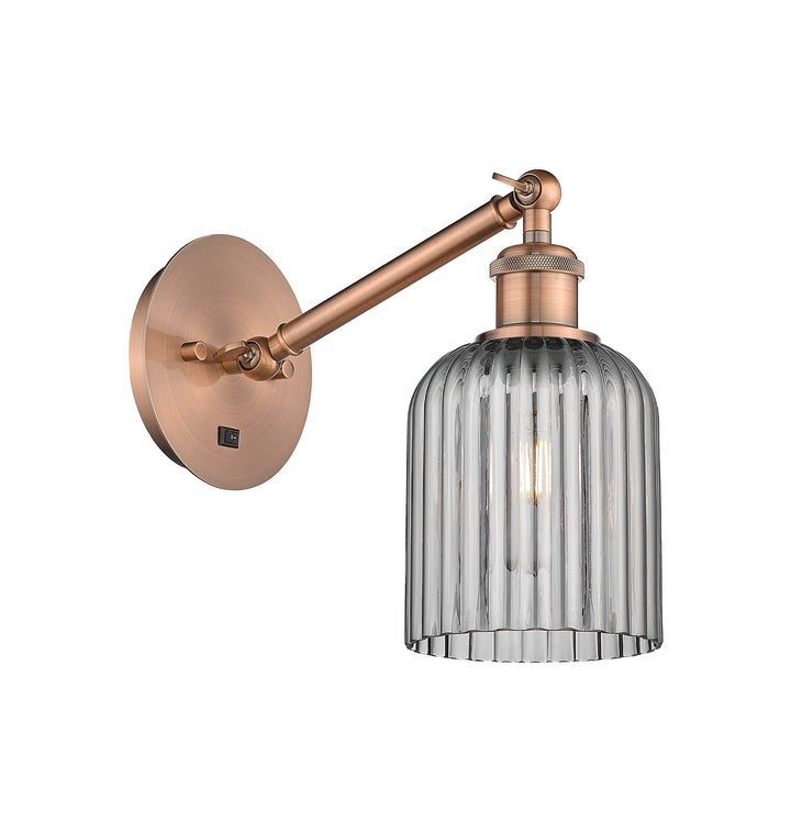 Innovations Lighting Bridal Veil 5" Sconce - Antique Copper Wall Sconces Innovations Lighting   