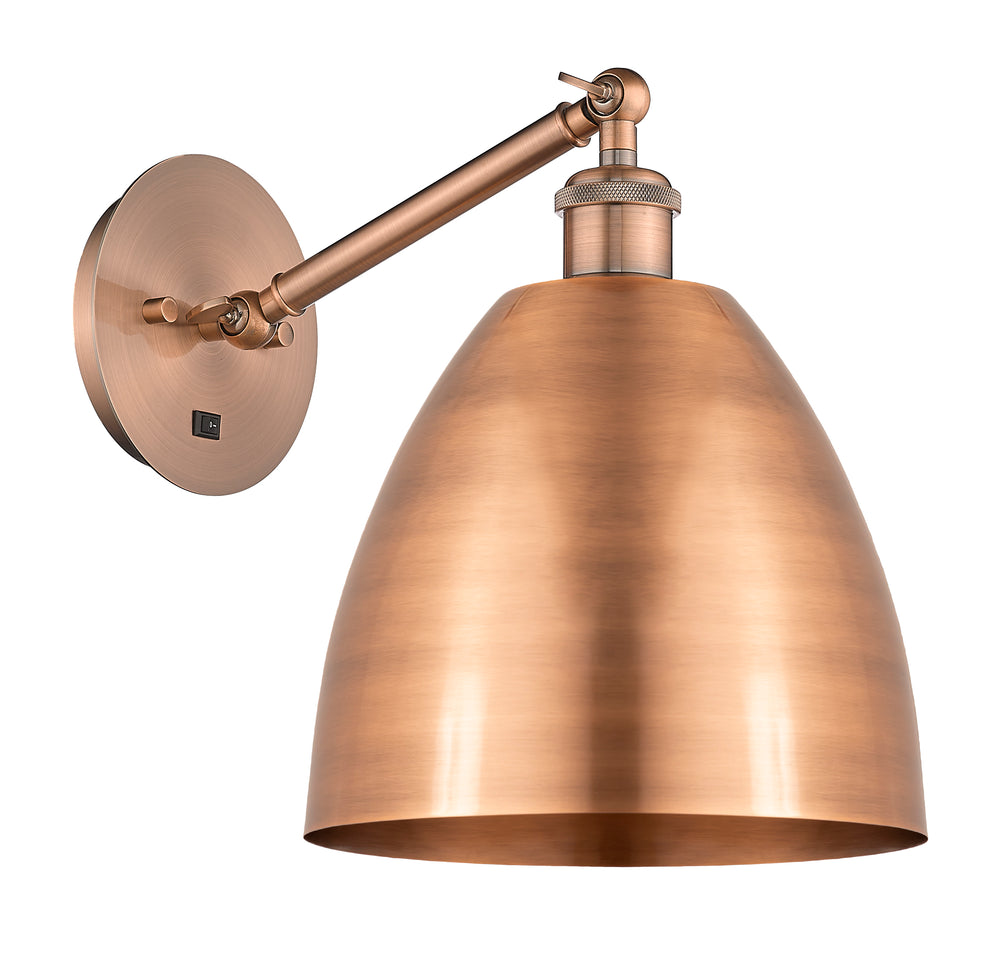 Innovations Lighting Bristol 9" Sconce Wall Sconces Innovations Lighting Antique Copper  