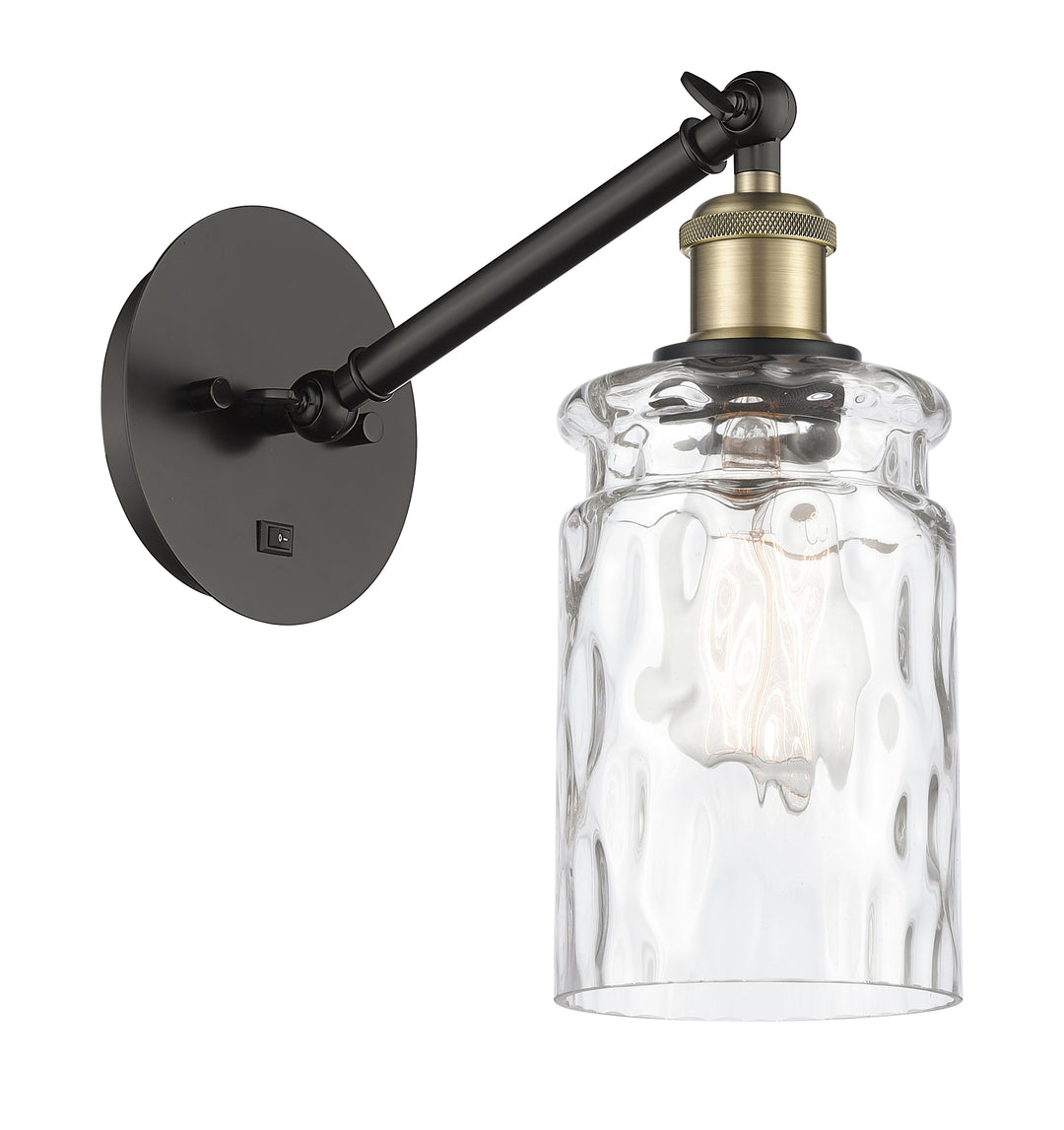 Innovations Lighting Candor 5" Sconce - Black Antique Brass Wall Sconces Innovations Lighting   