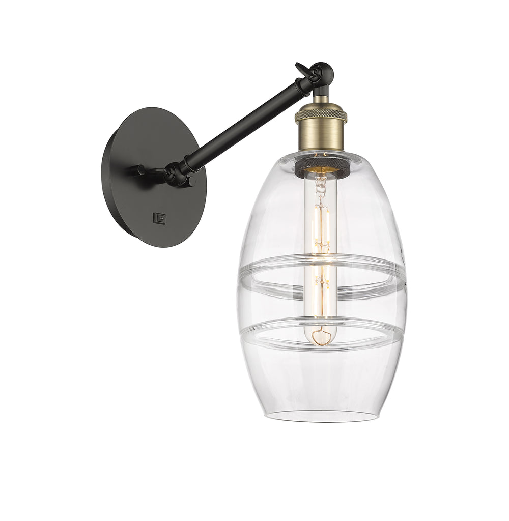 Innovations Lighting Vaz 6" Sconce - Black Antique Brass