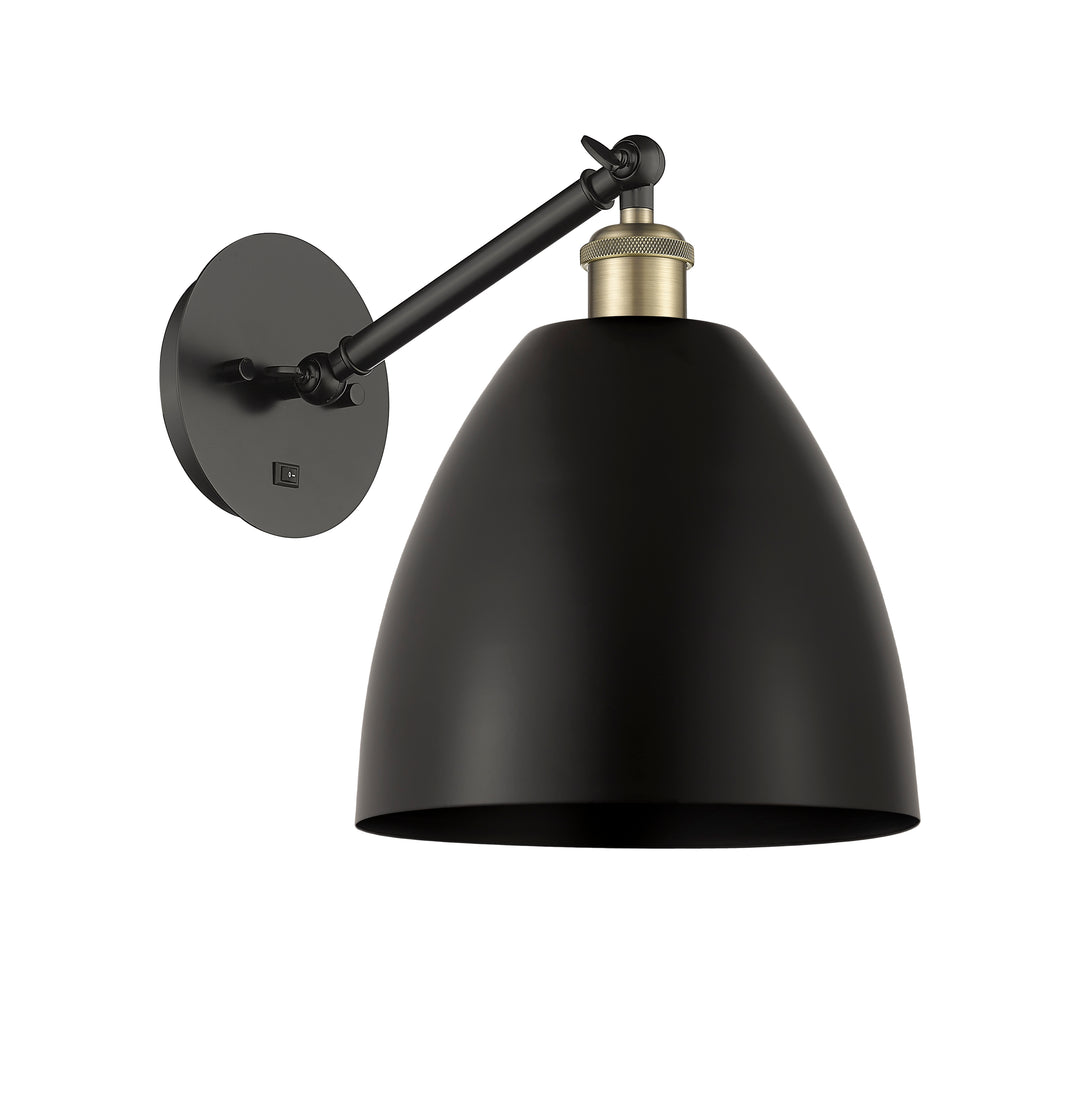 Innovations Lighting Bristol 9" Sconce Wall Sconces Innovations Lighting Black Antique Brass  