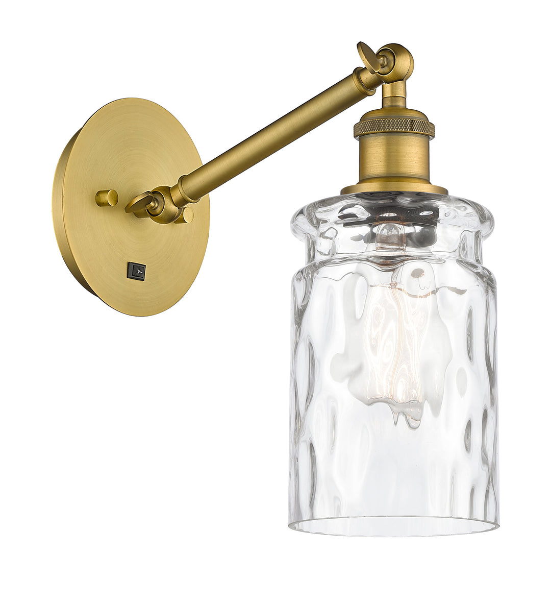 Innovations Lighting Candor 5" Sconce - Brushed Brass Wall Sconces Innovations Lighting   