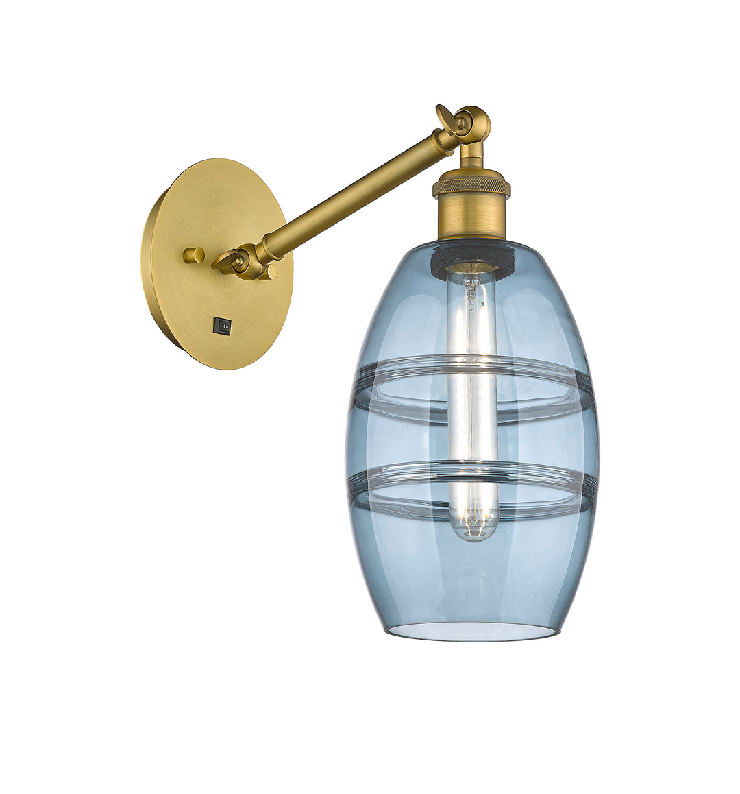 Innovations Lighting Vaz 6" Sconce - Brushed Brass Wall Sconces Innovations Lighting   