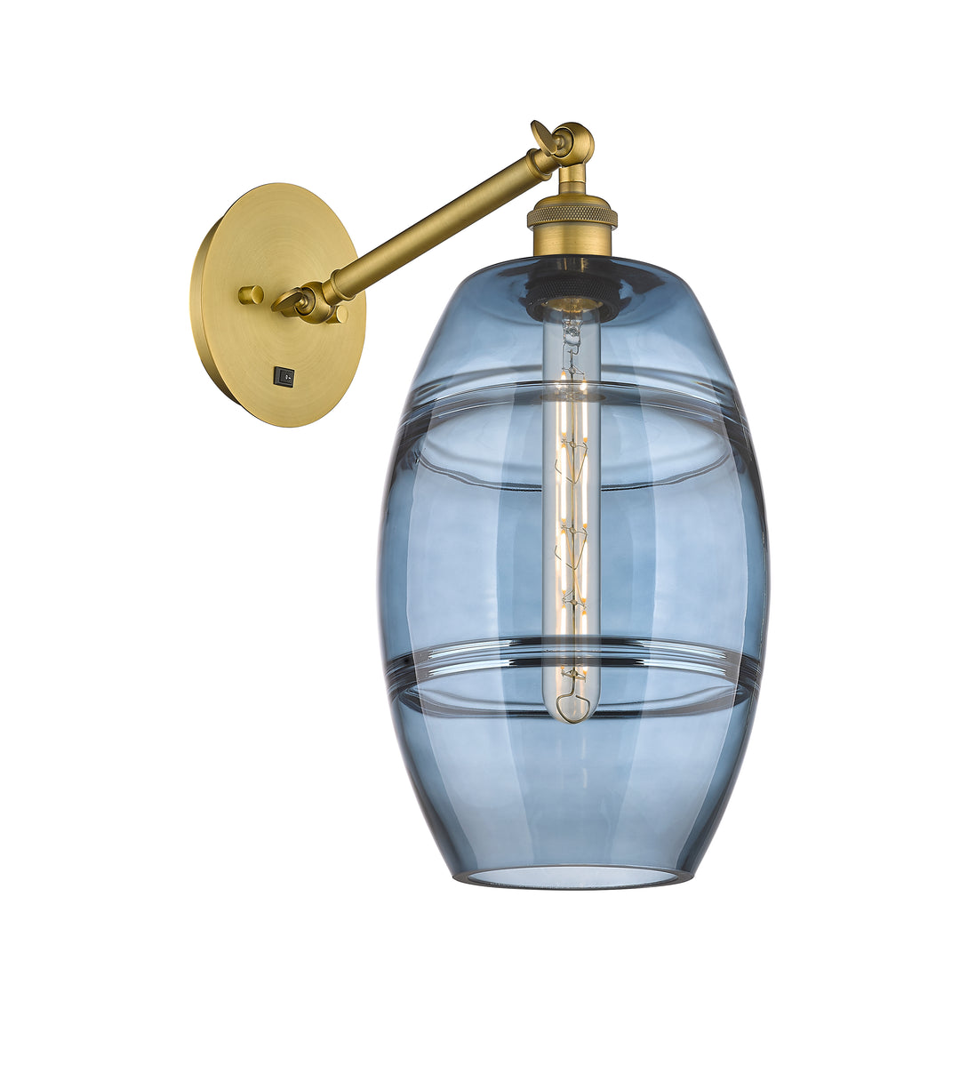 Innovations Lighting Vaz 8" Sconce - Brushed Brass Wall Sconces Innovations Lighting   