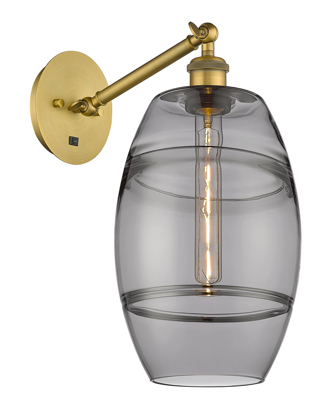 Innovations Lighting Vaz 8" Sconce - Brushed Brass Wall Sconces Innovations Lighting   